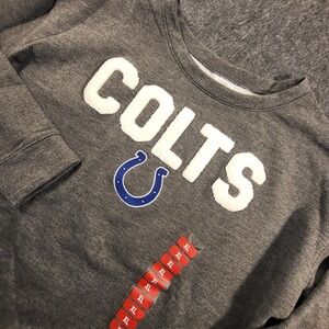 Indianapolis Colts Pullover Sweatshirt Woman's Pullover XL New NFL Apparel